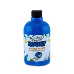 Farba do malowania palcami Cadence KOOKY, niebieska 500 ml