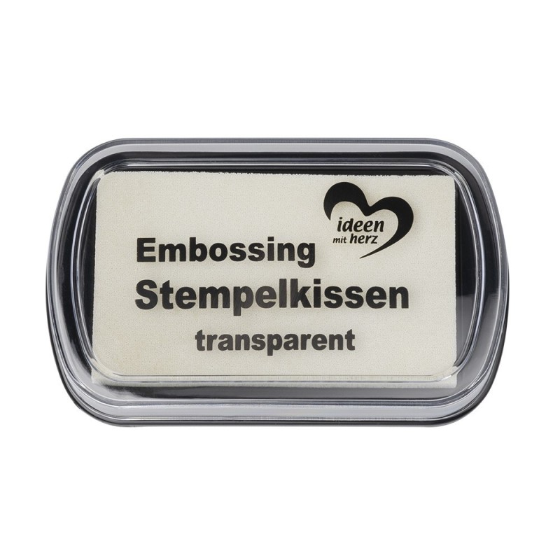 Podkładka z tuszem, transparentna, do embossingu