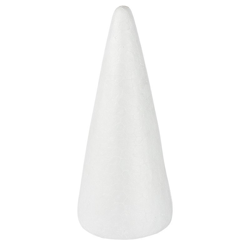 Stożki styropianowe 14,5 x 6,3 cm, 3 szt