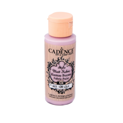 Farba matowa do tkanin Cadence 59 ml, purpurowa lilia