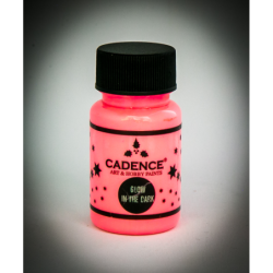 Farba fluorescencyjna Glow In the Dark 50ml róż