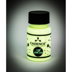 Farba fluorescencyjna Glow In the Dark 50ml żółty