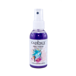 Farba do tkanin w sprayu purpurowa 100ml