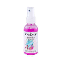 Farba do tkanin w sprayu różowy 100ml