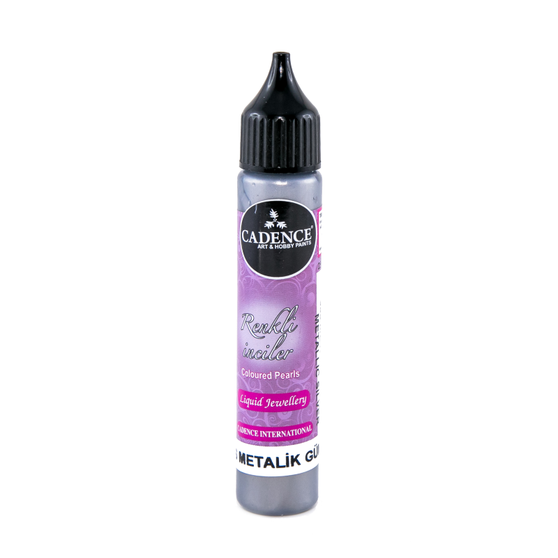 Perełki w sztyfcie 25ml - srebrny