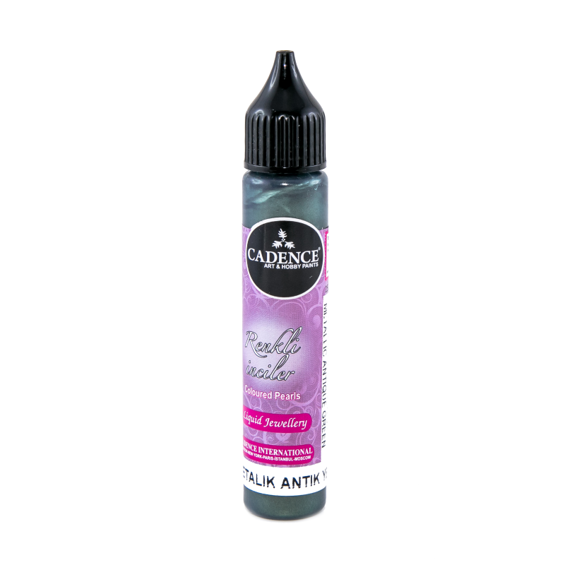 Perełki w sztyfcie 25ml - antyczna zieleń