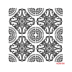 Szablon Home Decor mini 25x25 cm HDM84