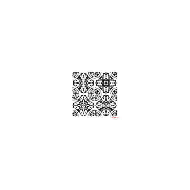 Szablon Home Decor mini 25x25 cm HDM84