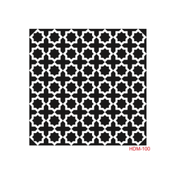 Szablon Home Decor mini 25x25 cm HDM100