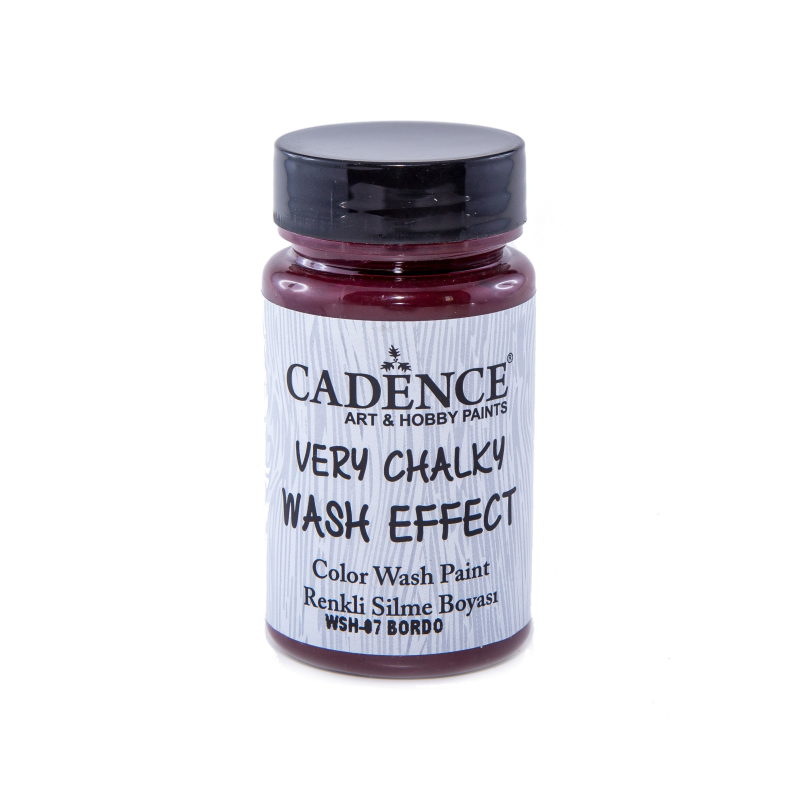 Farba kredowa Wash Effect 90ml, bordowy