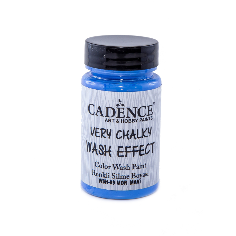 Farba kredowa Wash Effect 90ml, stalowy niebieski