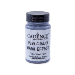 Farba kredowa Wash Effect 90ml, stalowy szary