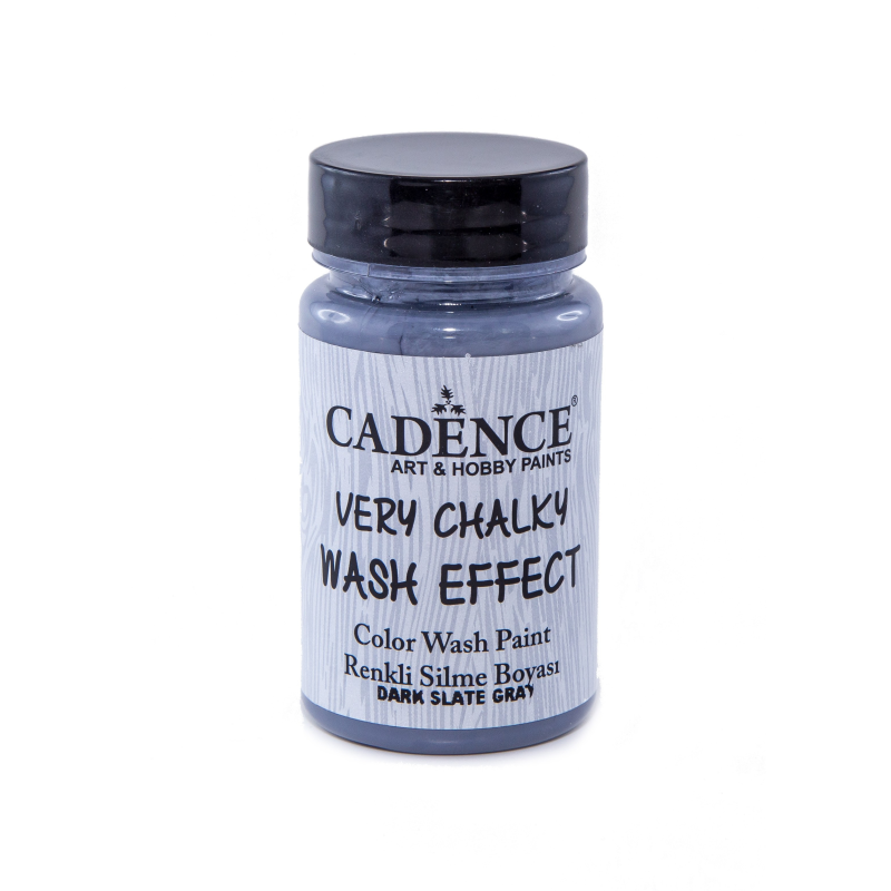 Farba kredowa Wash Effect 90ml, stalowy szary