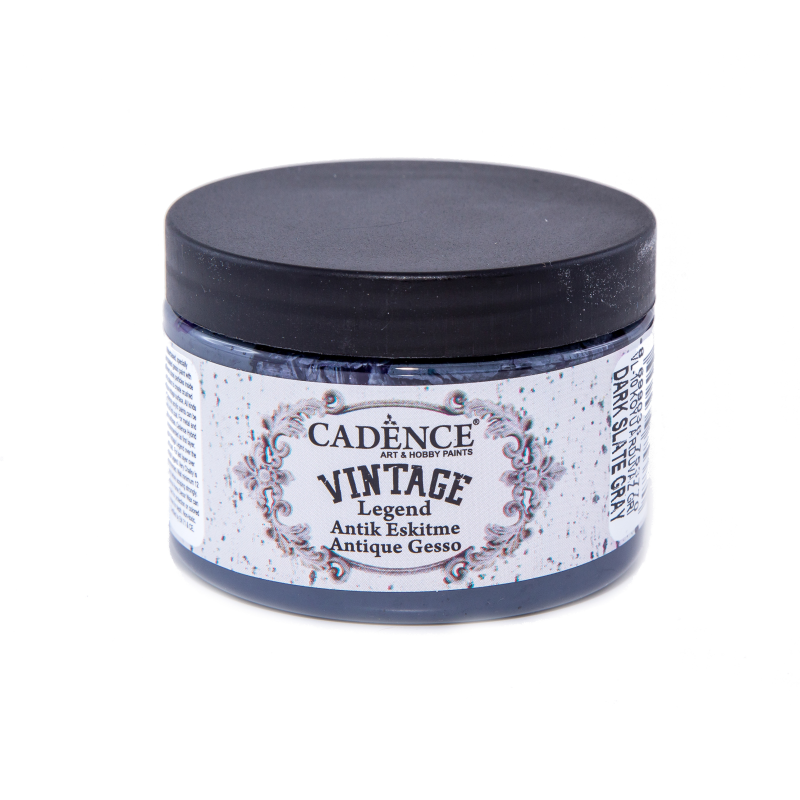 Antyczne Gesso (Vintage Legend)150ml ciemny szary