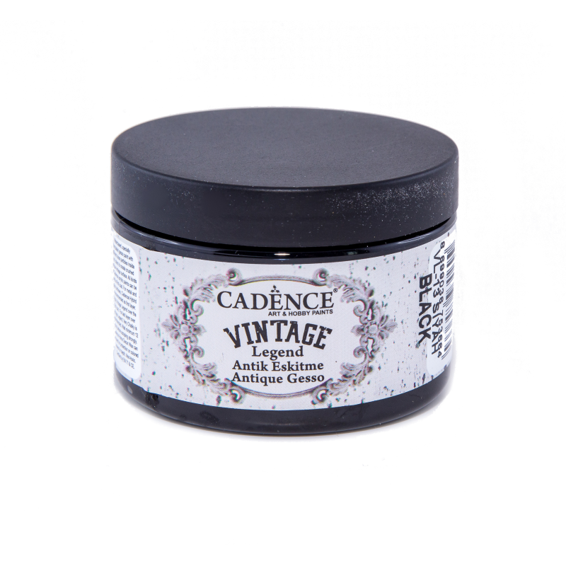 Antyczne Gesso (Vintage Legend)150ml czarny