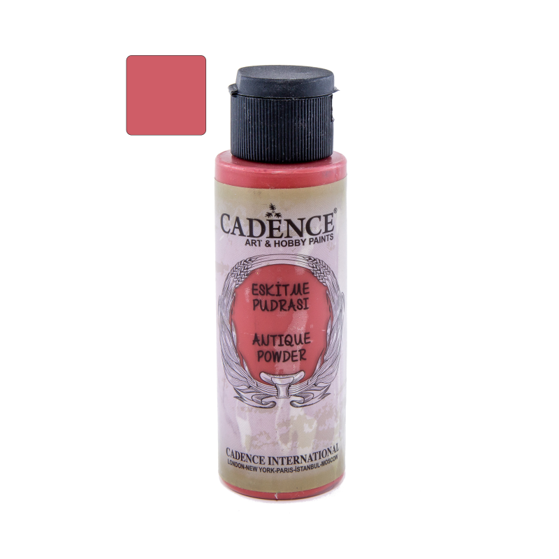 Puder antyczny 70 ml czerwony