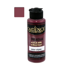 Farba Premium 120 ml  wiśniowy