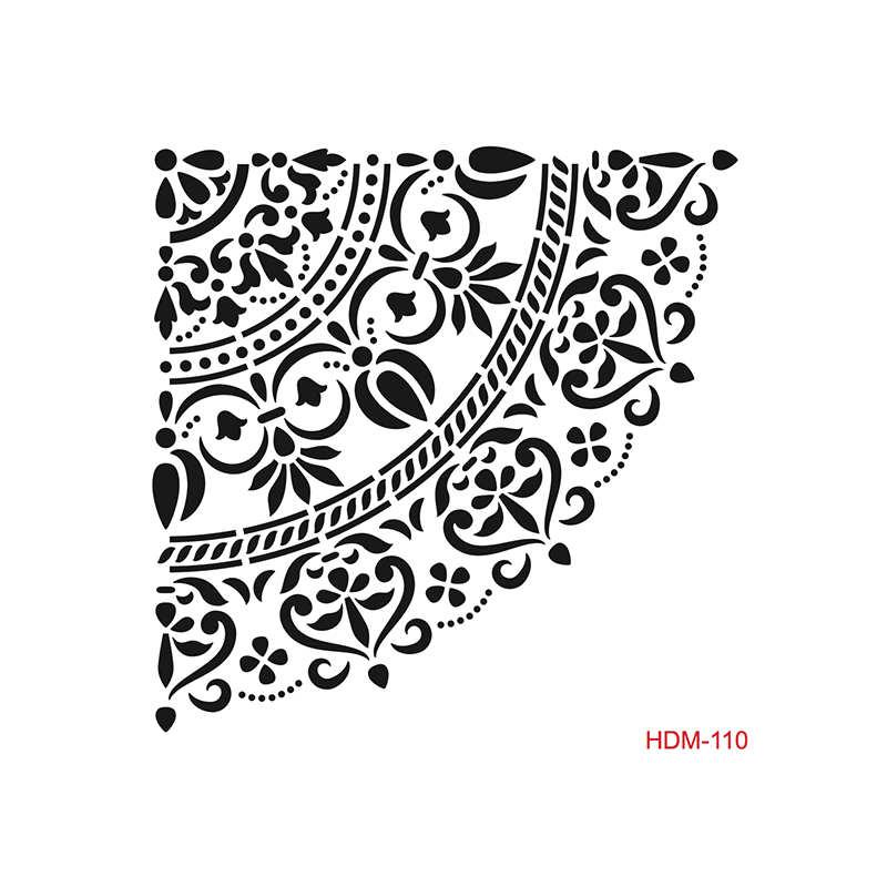 Szablon Home Decor mini 25x25 cm HDM110