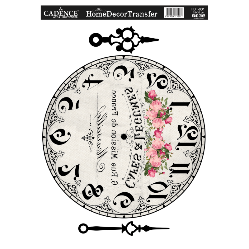 Transfer Home Decor 25x35cm HDT031