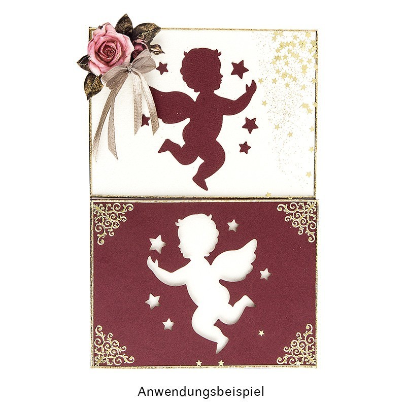 Dziurkacz jumbo ANIOŁEK 6,3 x 6,8 cm