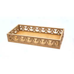 Taca z MDF rozm. 19,5x40,5x7cm TP92