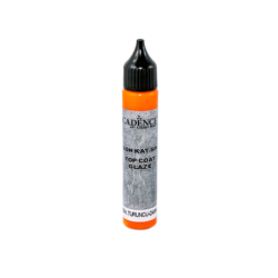 Glazura wykończeniowa 25ml - c. pomarańcz