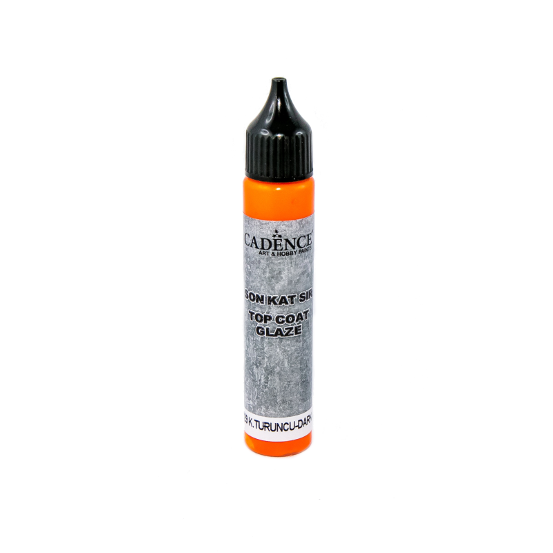 Glazura wykończeniowa 25ml - c. pomarańcz