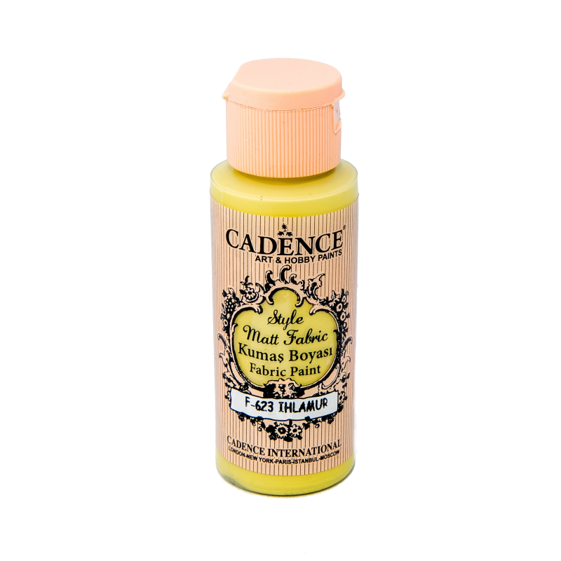 Farba matowa do tkanin Cadence 59 ml,  lipowy