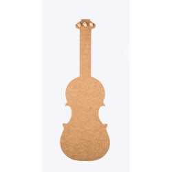 Skrzypce z MDF rozm. 45x16x4 cm