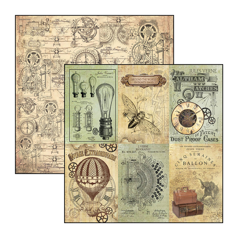 Voyages Extraordinaires rozm. 30,5x30,5cm CBSS074