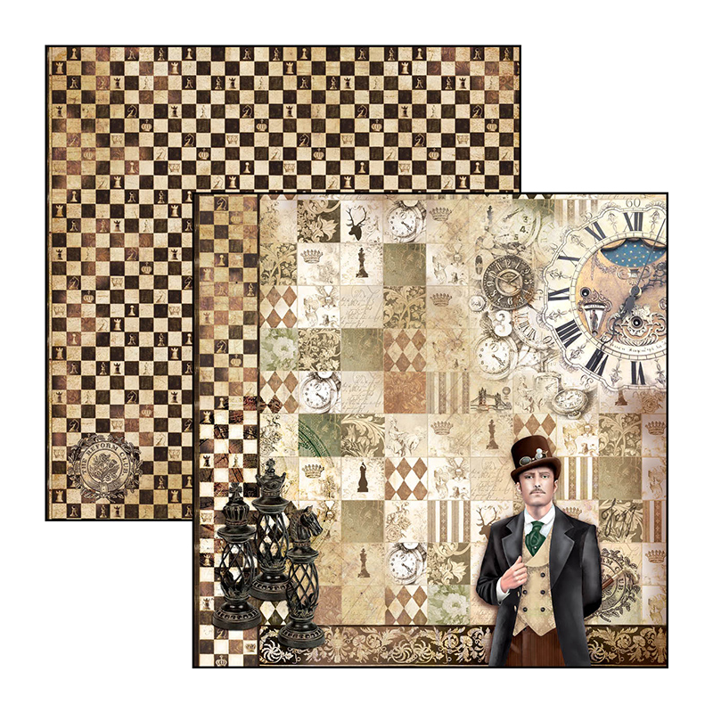 Voyages Extraordinaires CBSS076 Papier 30,5X30,5