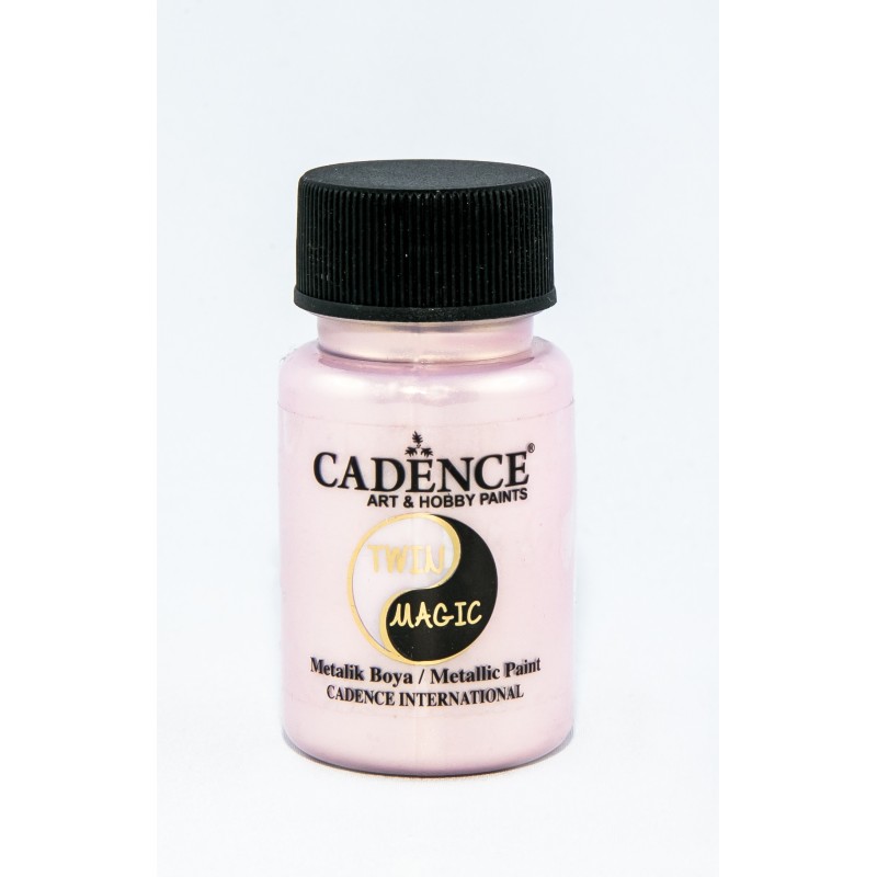Farba opalizująca Twin Magic 50 ml., złoto-jasny róż