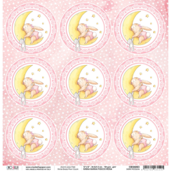 Ninna Nanna Girl rozm. 30,5x30,5cm CBSS063