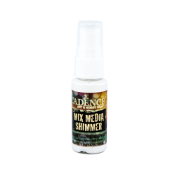 Mgiełka metalizowana 25ml biała