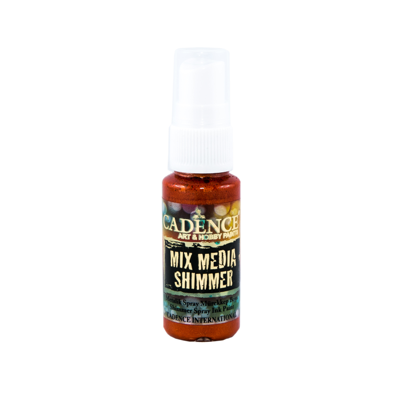 Mgiełka metalizowana 25ml ciemny pomarańcz