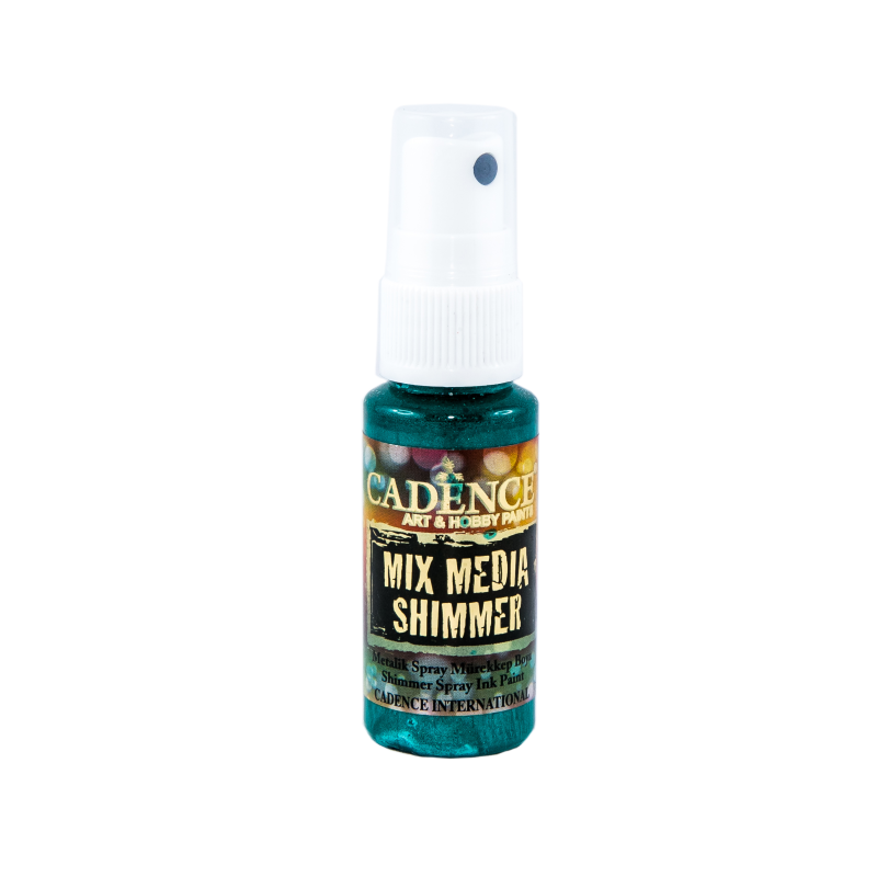 Mgiełka metalizowana 25ml zielona