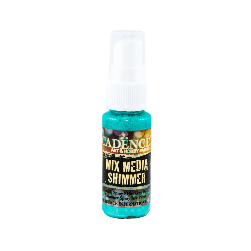 Mgiełka metalizowana 25ml jasna zieleń