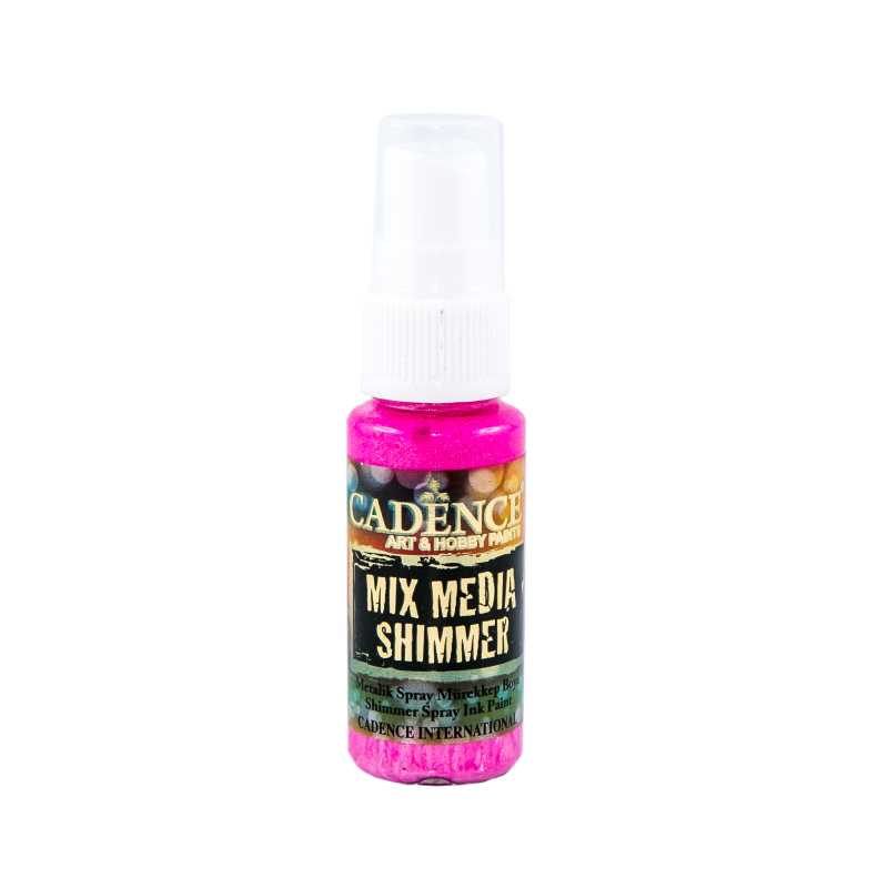 Mgiełka metalizowana 25ml jasna fuksja