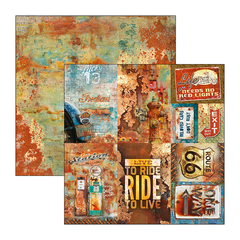 Collateral Rust rozm. 30,5x30,5cm CBSS086