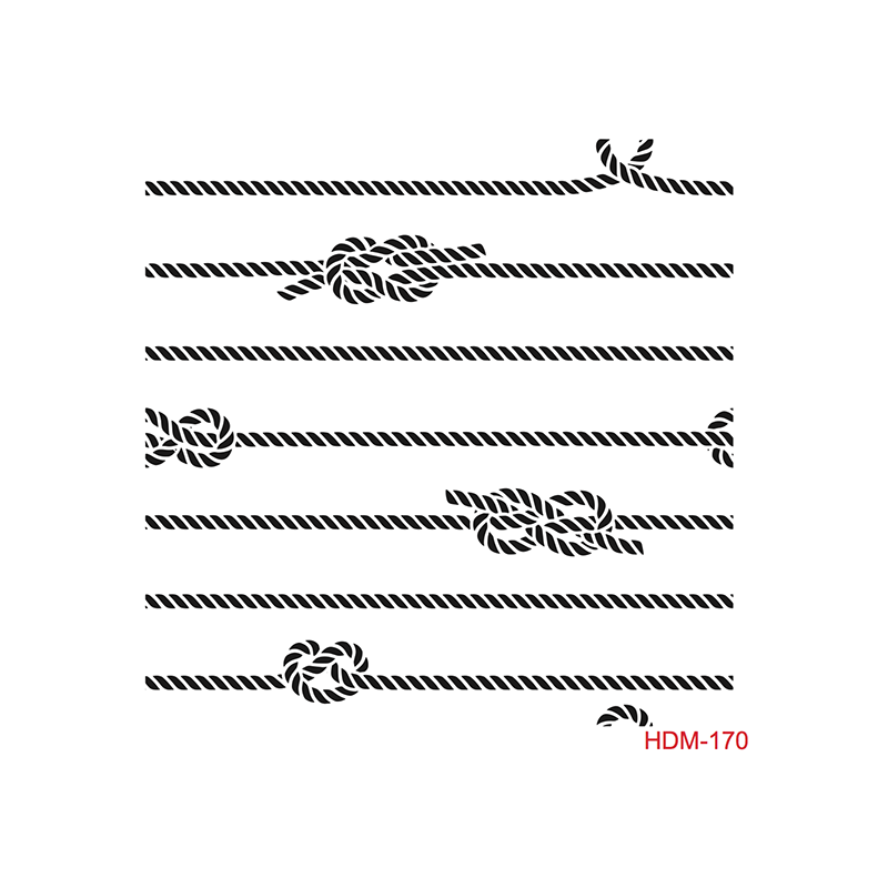 Szablon Home Decor mini 25x25 cm HDM170