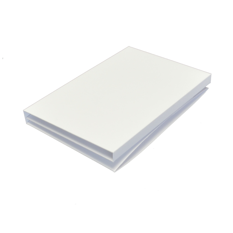 Baza albumowa w pudełku biała 15x10cm