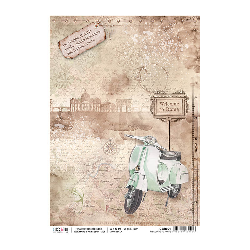 Piuma A4 papier ryżowy CBR001