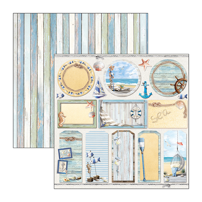 Summer Tags  rozm. 30,5x30,5cm