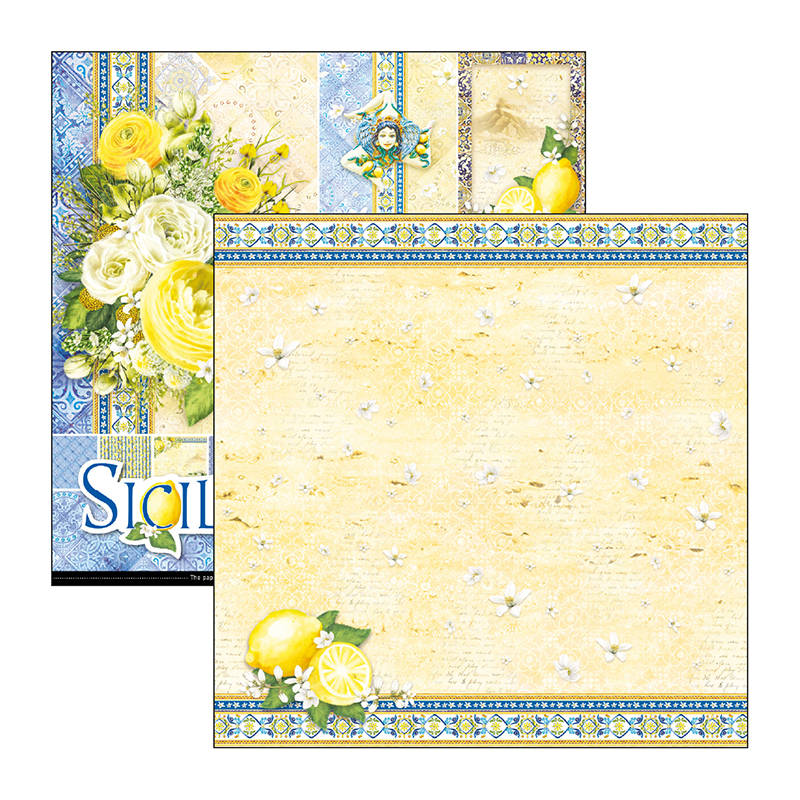 Sicilia zestaw 12 kartek 30,5 x 30,5 cm