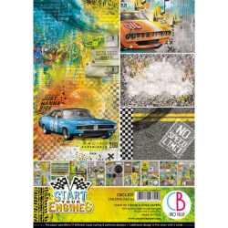 Start Your Engines zestaw 9 kartek A4