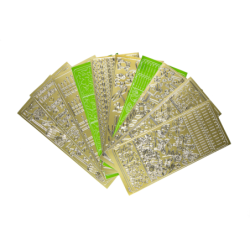 Zestaw naklejek ażurowych stickers 10szt