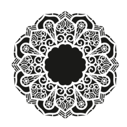 Szablon Cadence rozm. 30x30 cm, mandala, DCS002