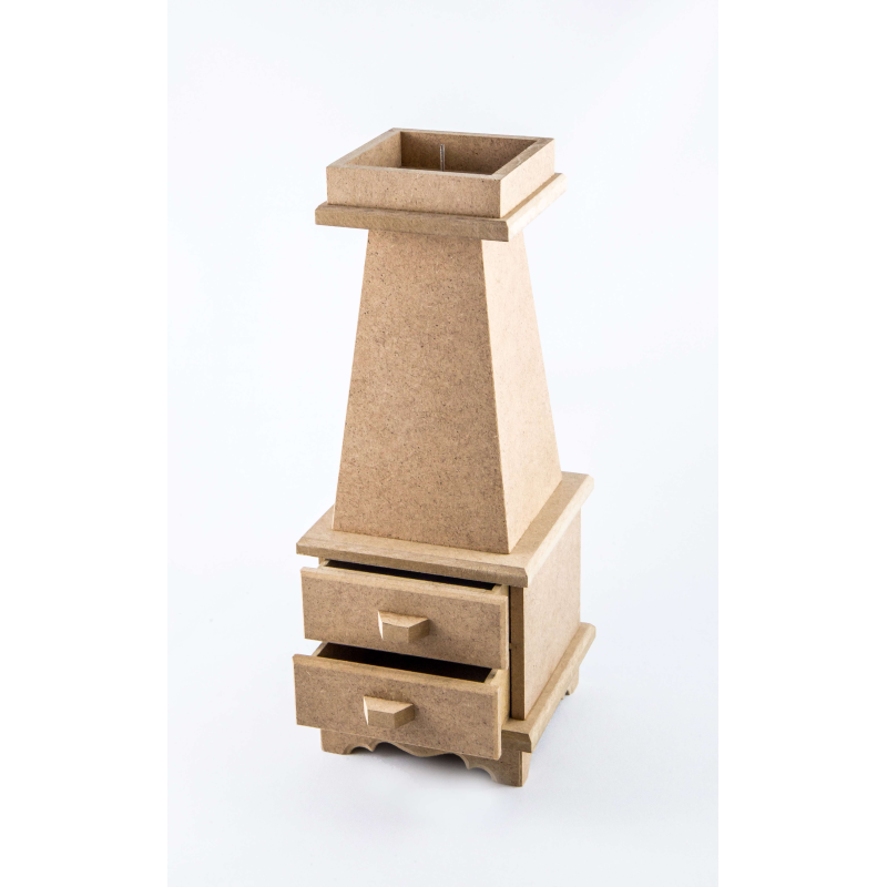 Kominek z MDF rozm. 11x11x29cm