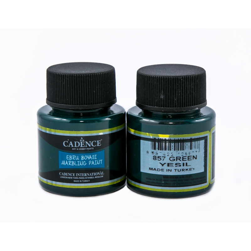 Farba ebru marbling 45ml zielony