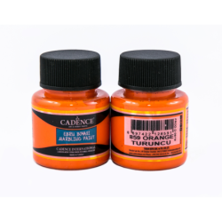 Farba ebru marbling 45ml pomarńczowy
